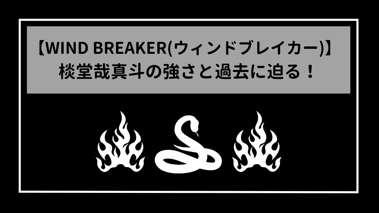 WIND BREAKER(ウィンドブレイカー)棪堂哉真斗(えんどう やまと)の強さと過去に迫る！